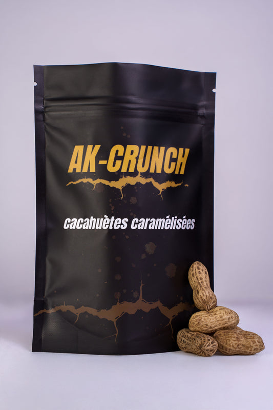 AK-CRUNCH CACAHUÈTES CARAMÉLISÉES